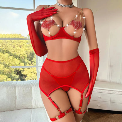 Valentine's Fantasy Lingerie Set