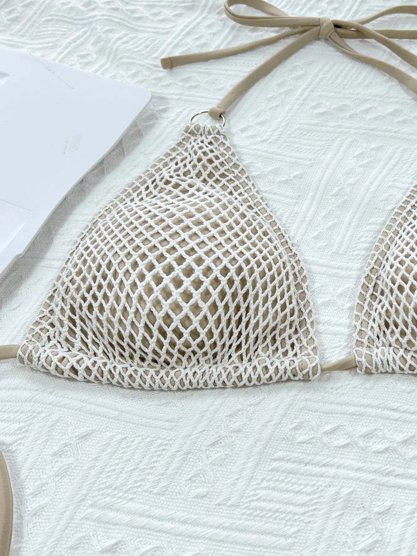 Fishing Net Halter Bikini